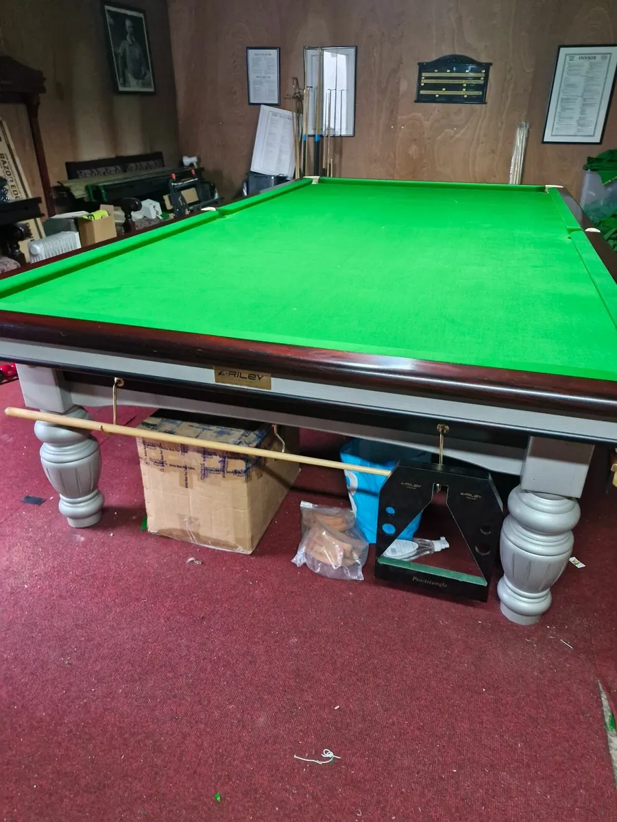 Riley aristocrat 12x6 smooker table - Image 3