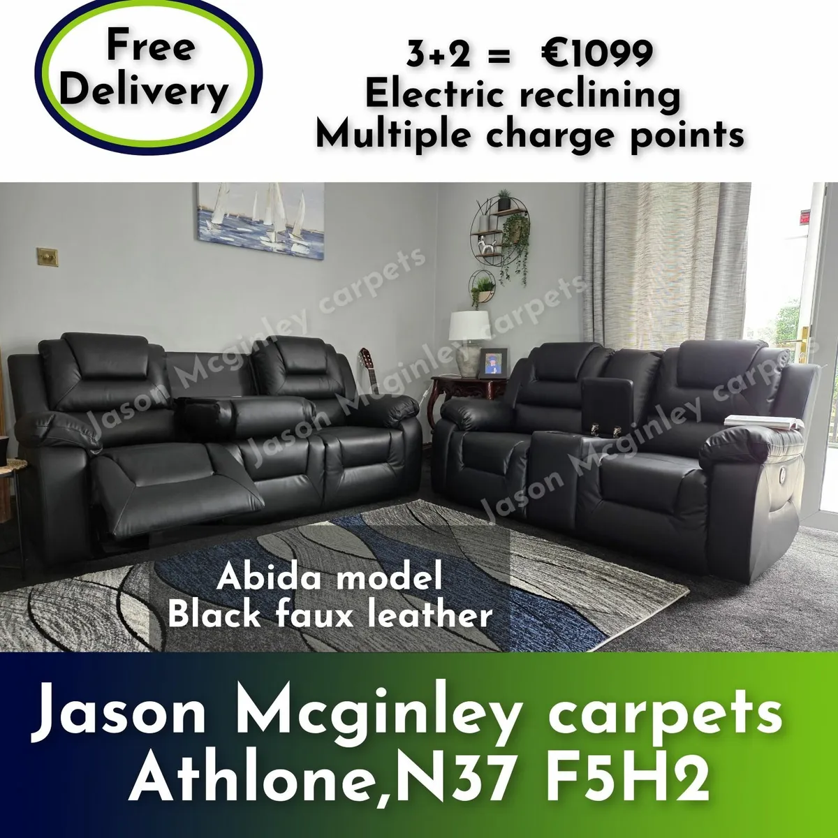 NEW Living Room Sofa - Abida - Image 1