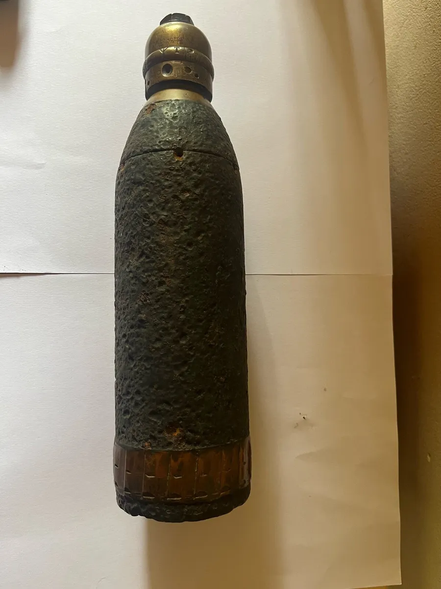 Boer war British 15pdr artillery shell - Image 1