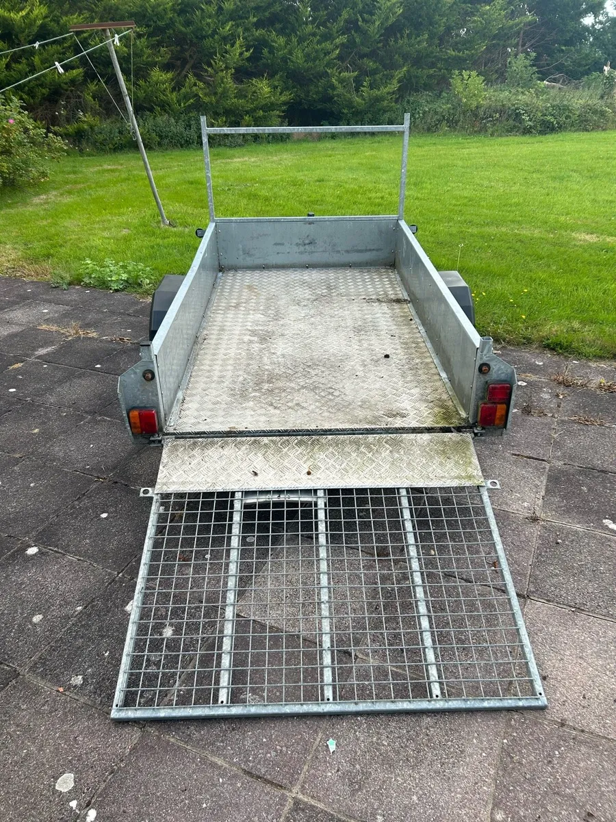 7 x 4 SINGLE  AXLE TRAILER AS NEW - Image 2