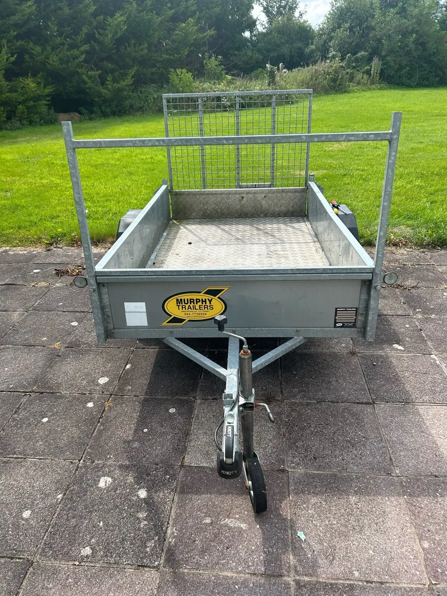 7 x 4 SINGLE  AXLE TRAILER AS NEW - Image 3