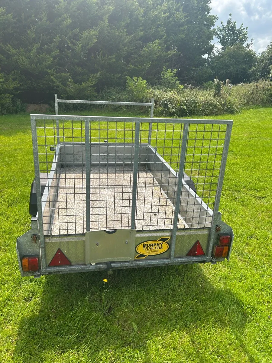 7 x 4 SINGLE  AXLE TRAILER AS NEW - Image 4