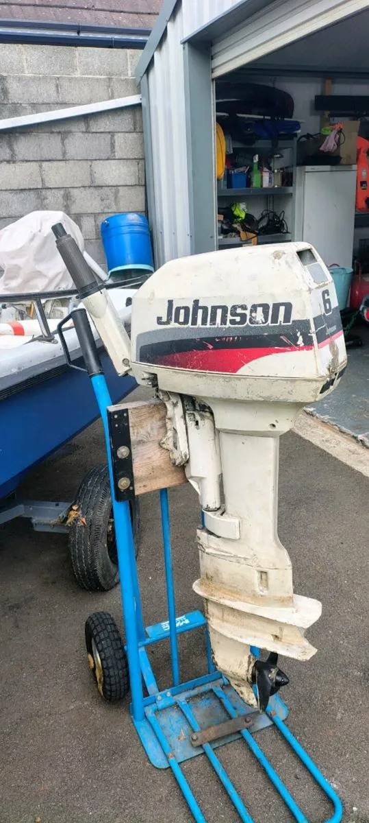 Johnson 6hp outboard - Image 1