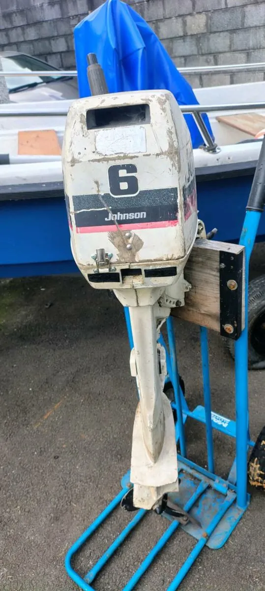 Johnson 6hp outboard - Image 2