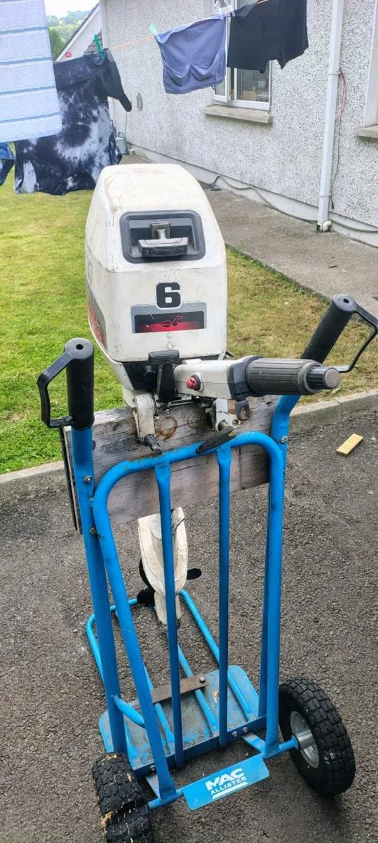 Johnson 6hp outboard - Image 3