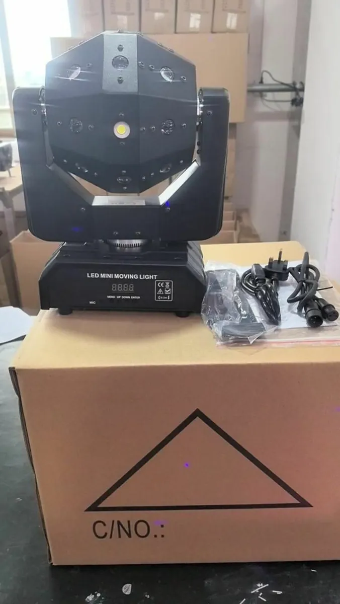 3In1  Laser, Strobe & Laser DJ Light 16Pcs LED 3W - Image 2