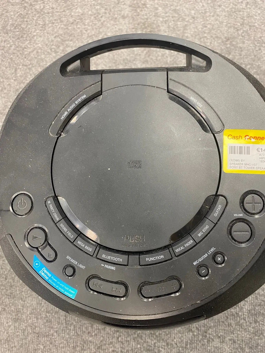Sony MHC-V07 Bluetooth + CD Tower Speaker - Image 4
