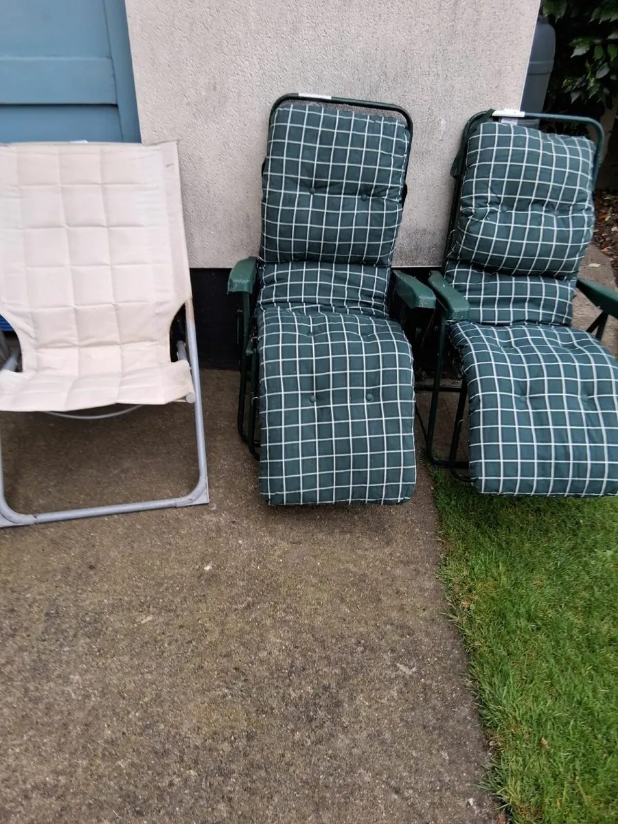 3 x Garden chairs