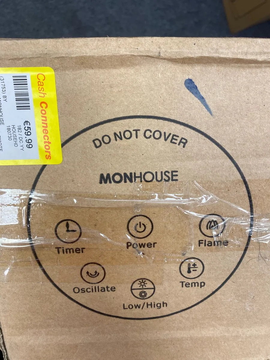 Monhouse 200W Tower Heater with Remote - Image 3