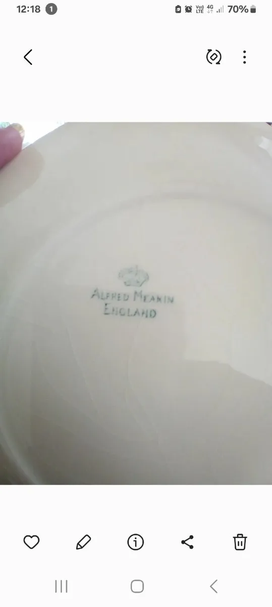 Alfred meakin 27 piece dinnerset - Image 1