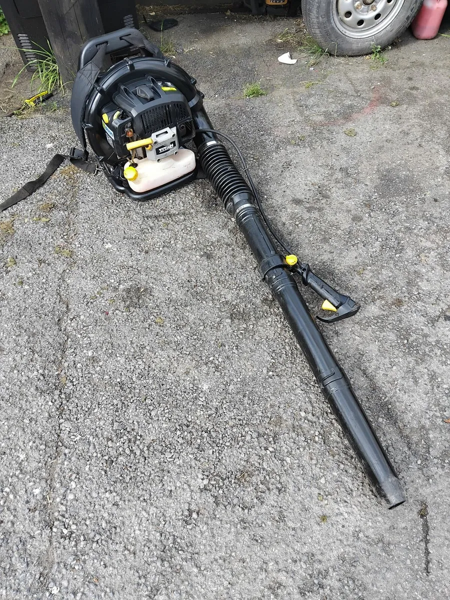 TiTAN leaf blower petrol running very well - Image 4