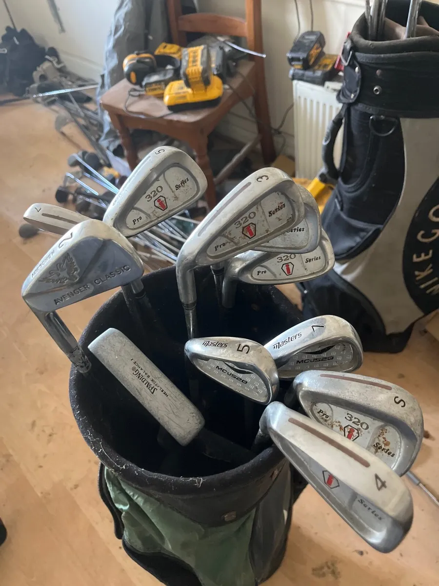 Left handed golf clubs. - Image 1