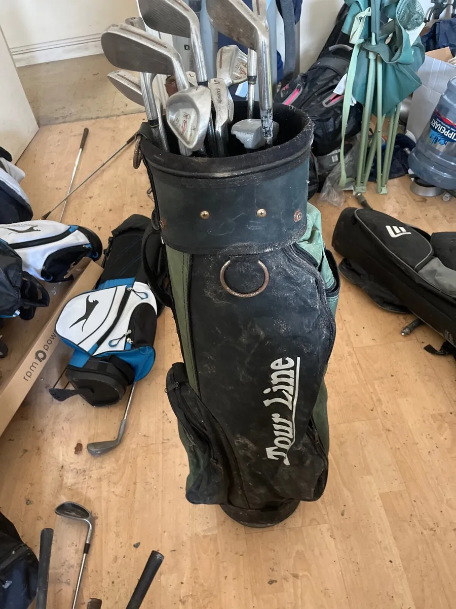 Left handed golf clubs. - Image 3