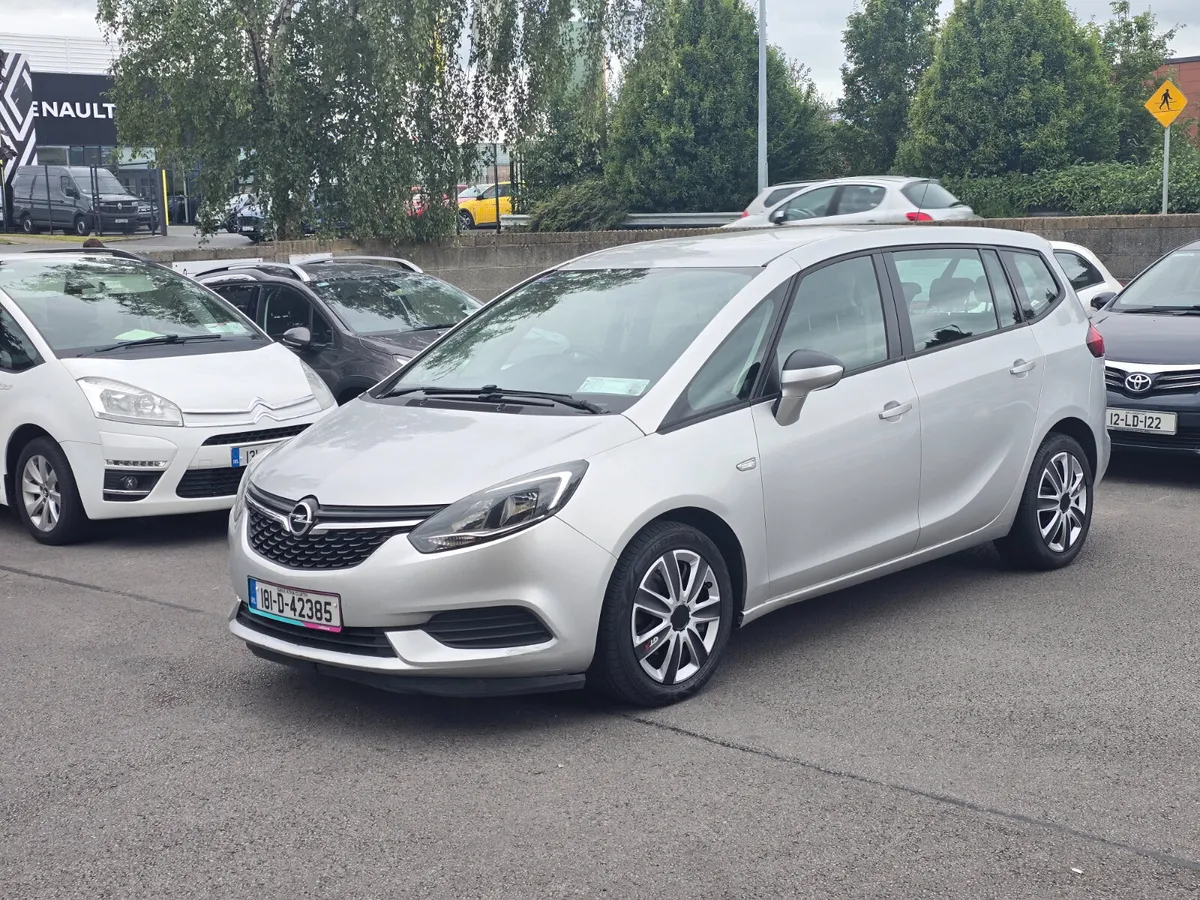 Opel Zafira Tourer 1.4I Auto, 2018 NCT 05/26. - Image 1