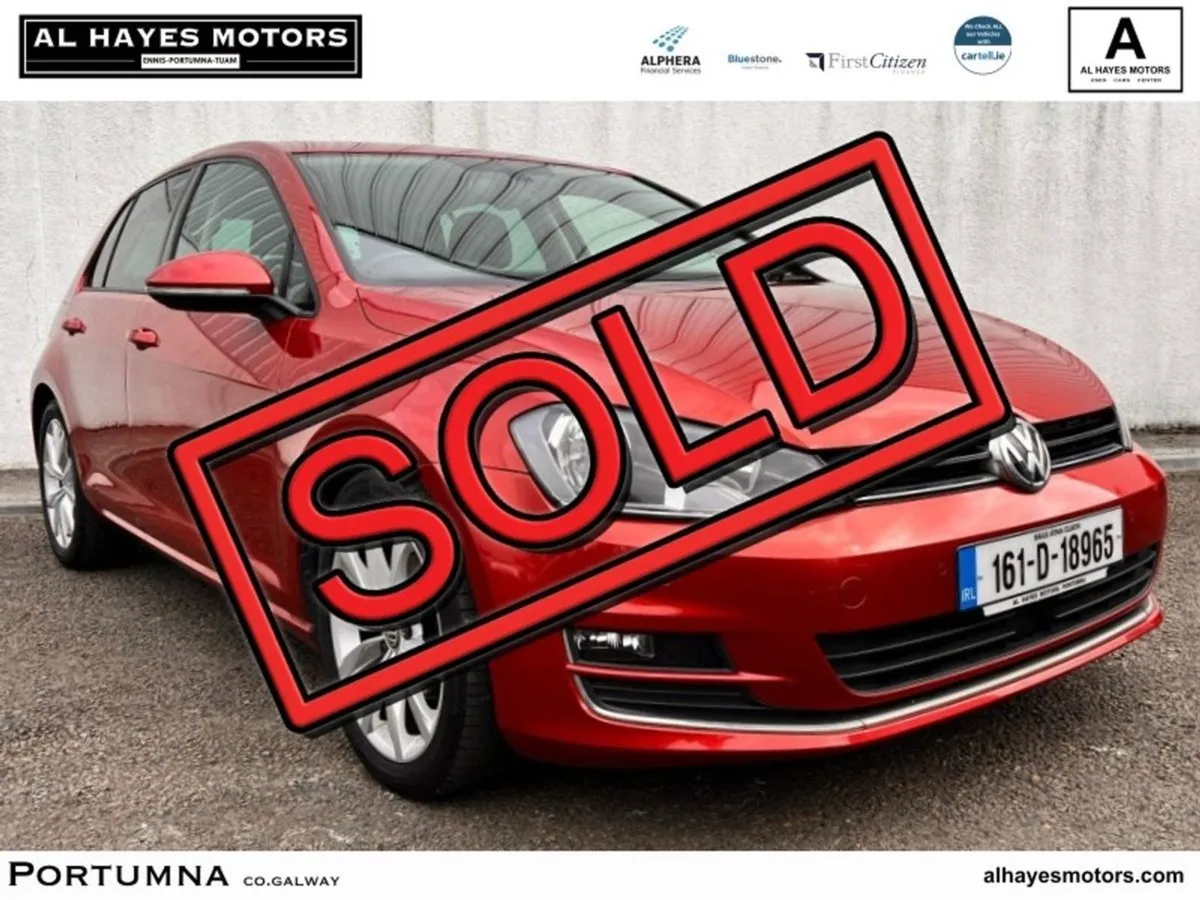 Volkswagen Golf Sold Sold Highline 1.2 TSI 6speed - Image 1