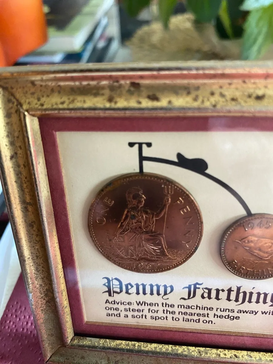 Vintage Penny Farthing Picture - Image 2