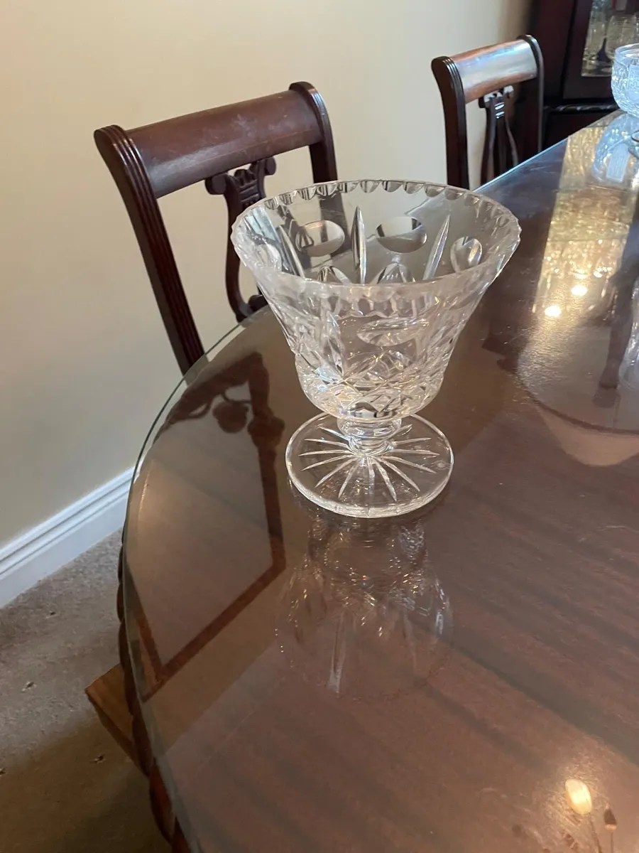 Vintage Cut Crystal Trifle Bowl on Pedestal – €35 - Image 2