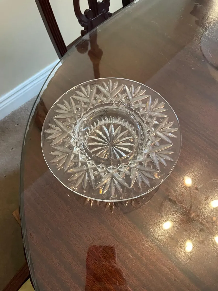 Vintage Cut Crystal Candle Holder – €25 - Image 2