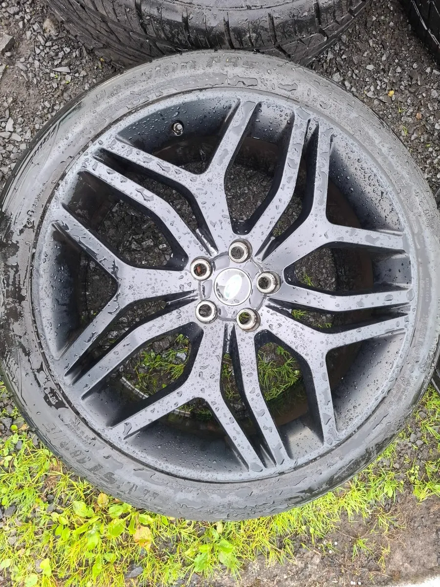 22" Genuine Range Rover Sport Alloys with tyres - Image 1