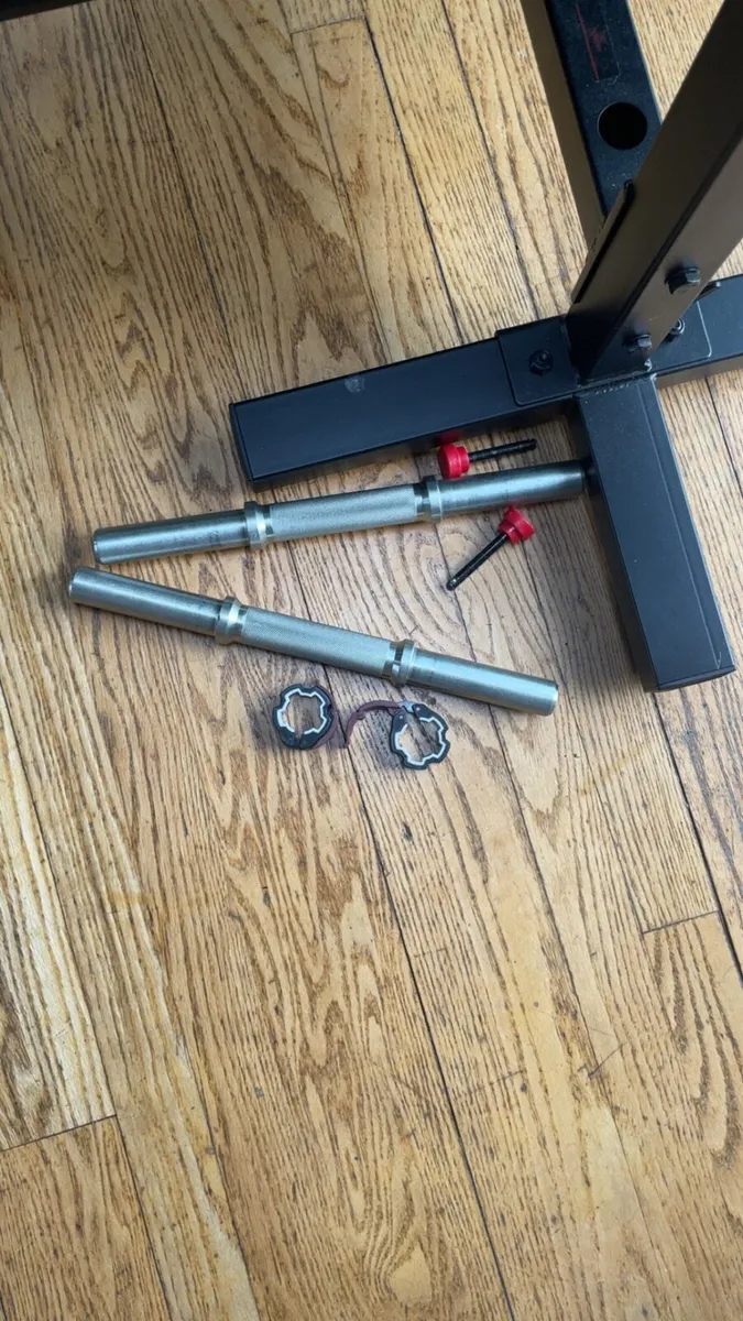 Gym Equipment- Cable Machine, Bench, Dumbbell - Image 2
