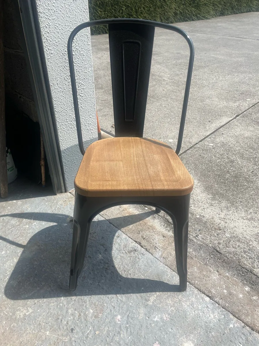 4 Black Chairs - Image 1