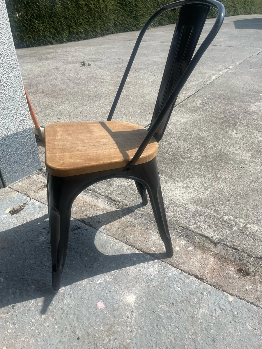 4 Black Chairs - Image 2