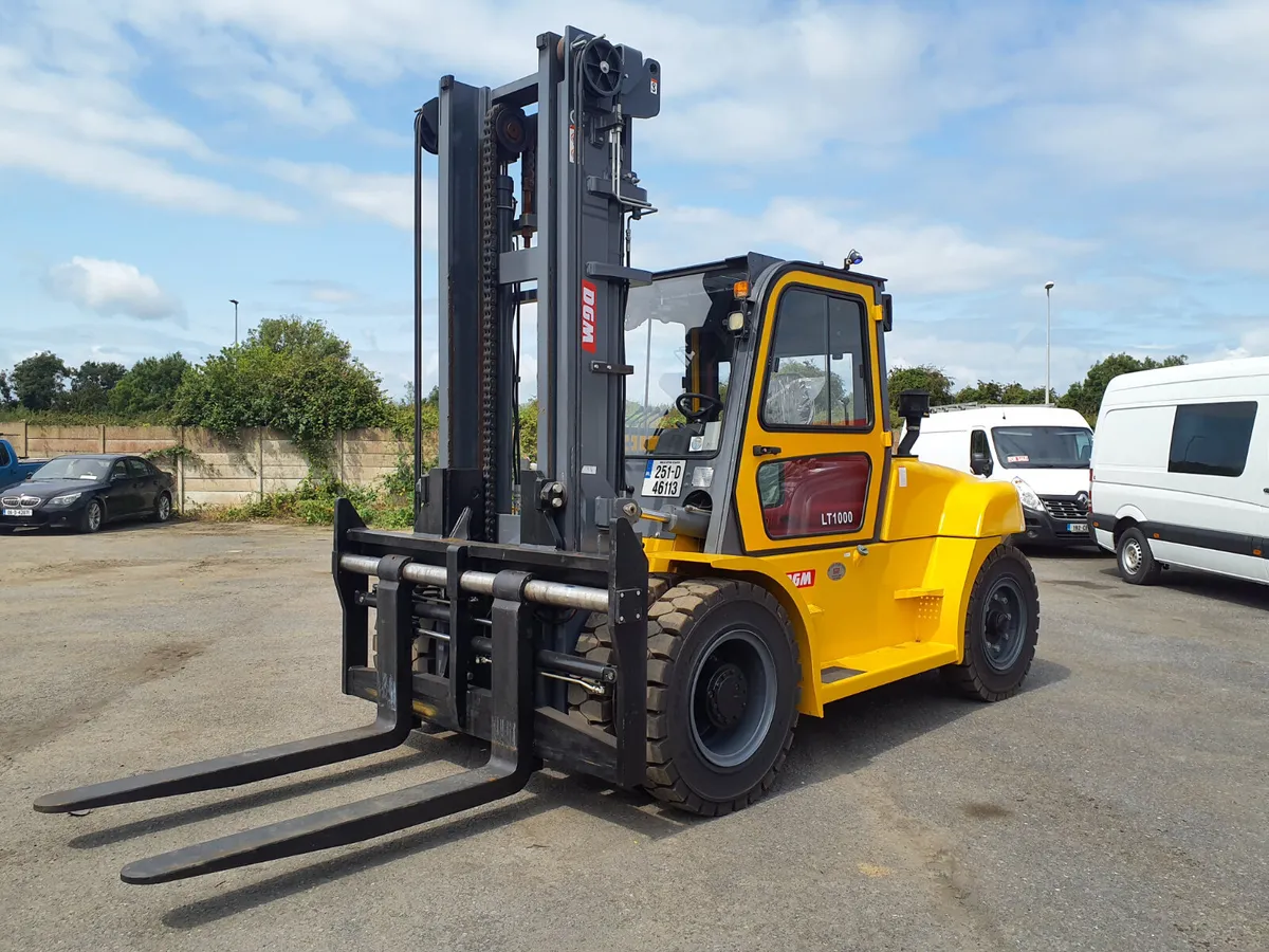 2025 DGM 10 TONNE forklift - Image 1