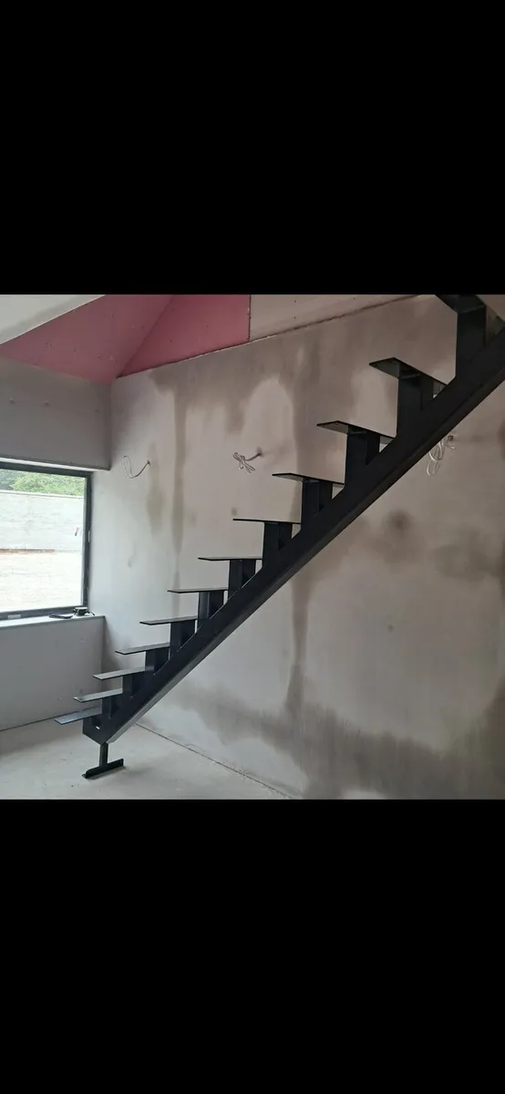 Steel stairs. - Image 2