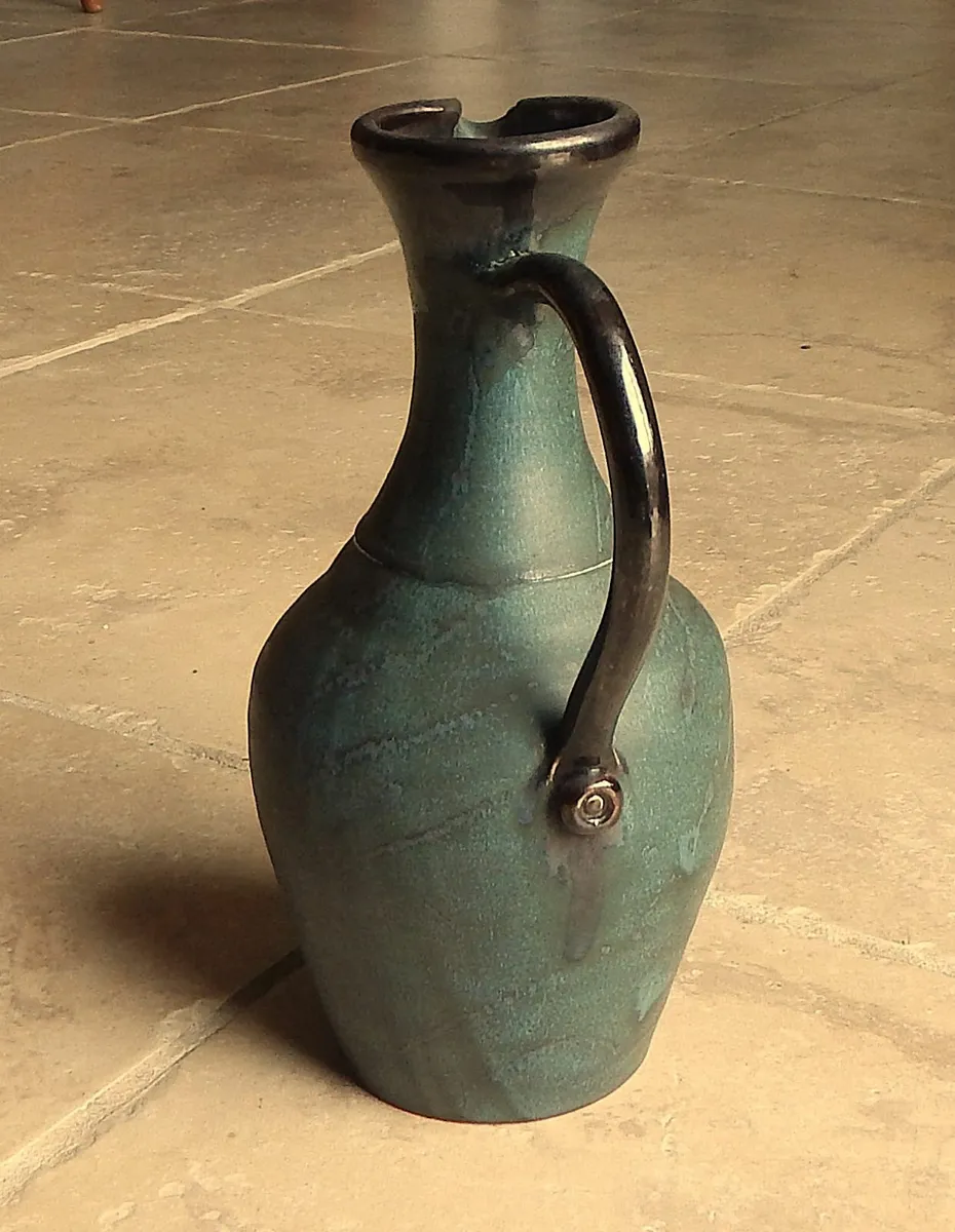 Handmade Stoneware Studio Pottery Pitcher - Image 2
