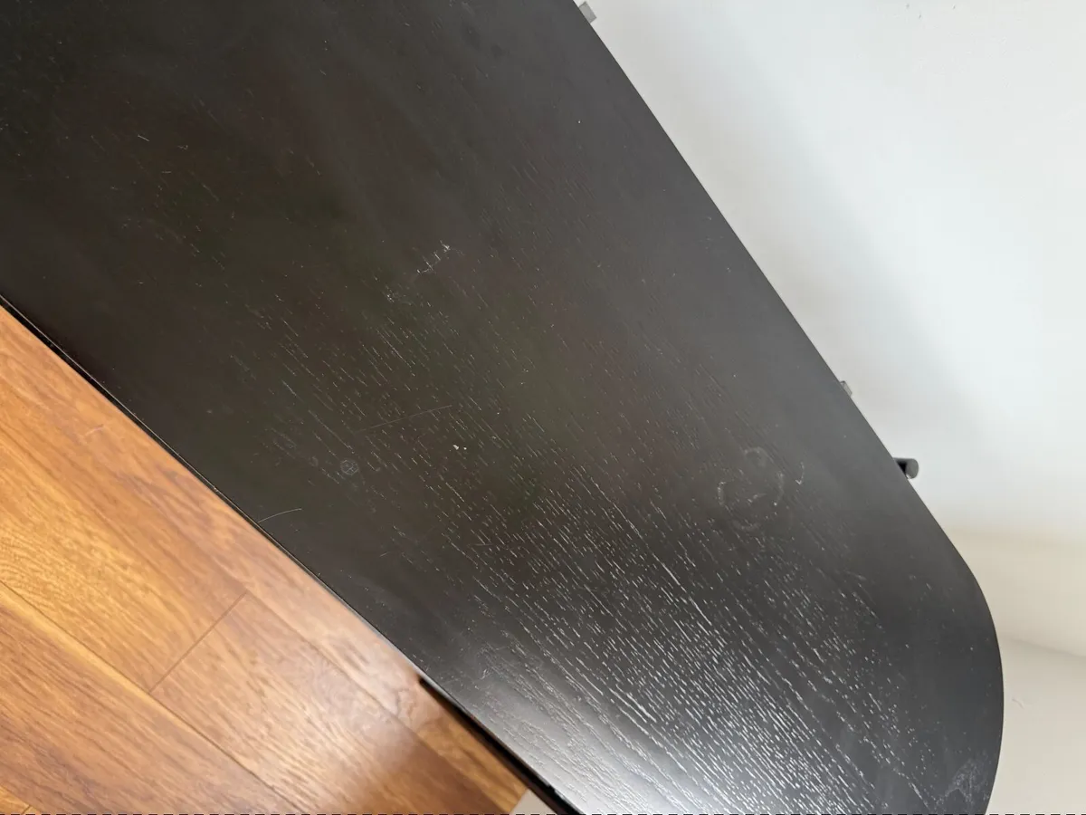 Black Sideboard Shelf Unit - Image 4