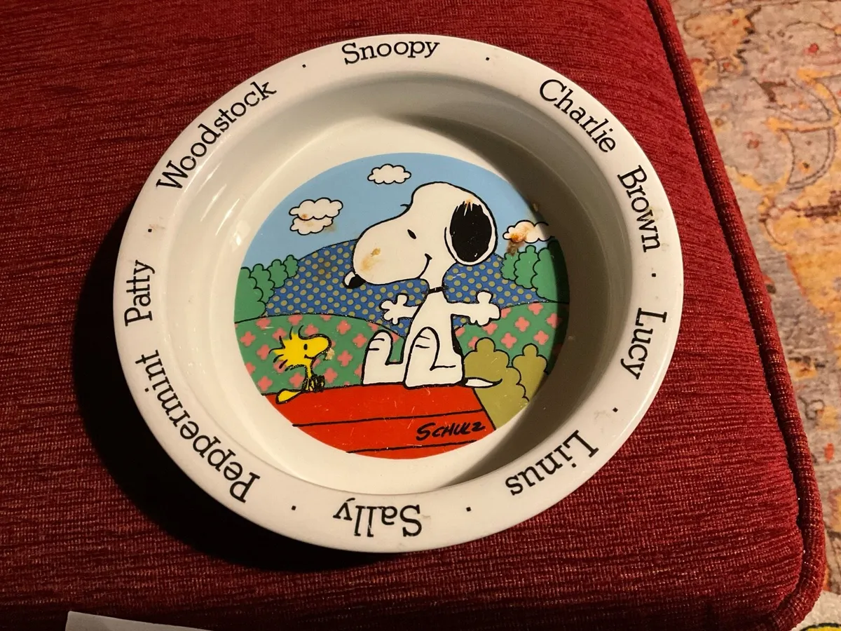 Vintage Snoopy Johnson Bros., Dish - Image 1