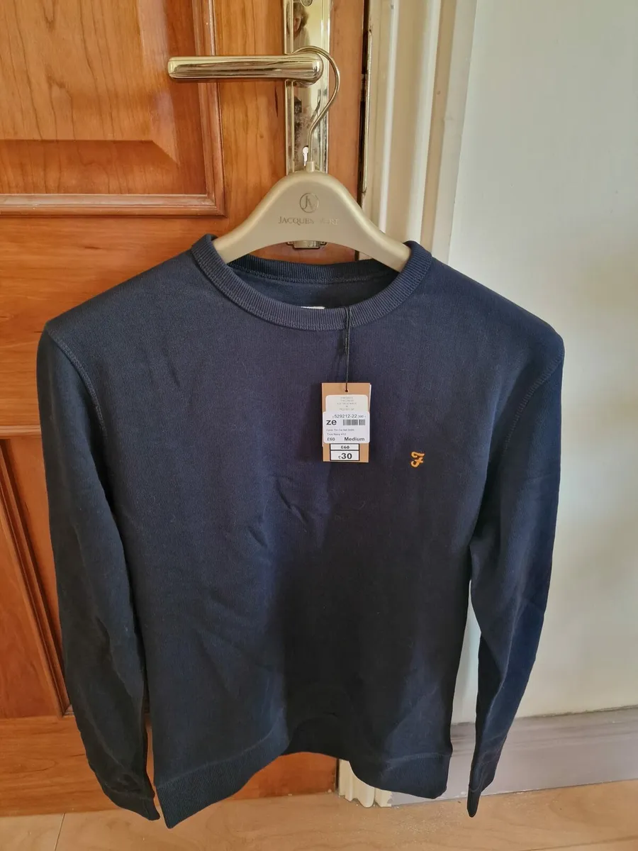 NOT WORN Farah Cotton Pullover - Image 1