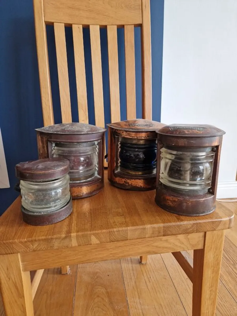 Vintage Copper Lights - Image 1