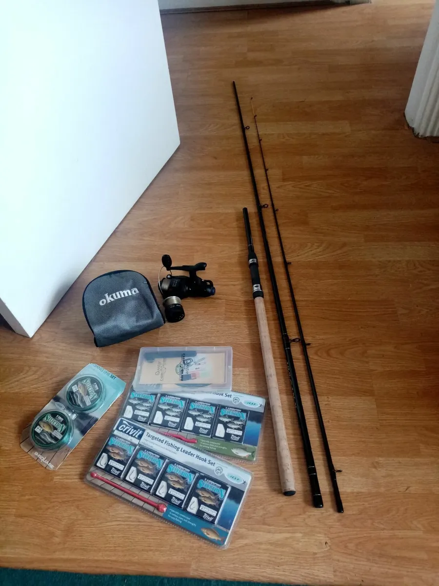 Fishing rod, reel, Bits - Image 1