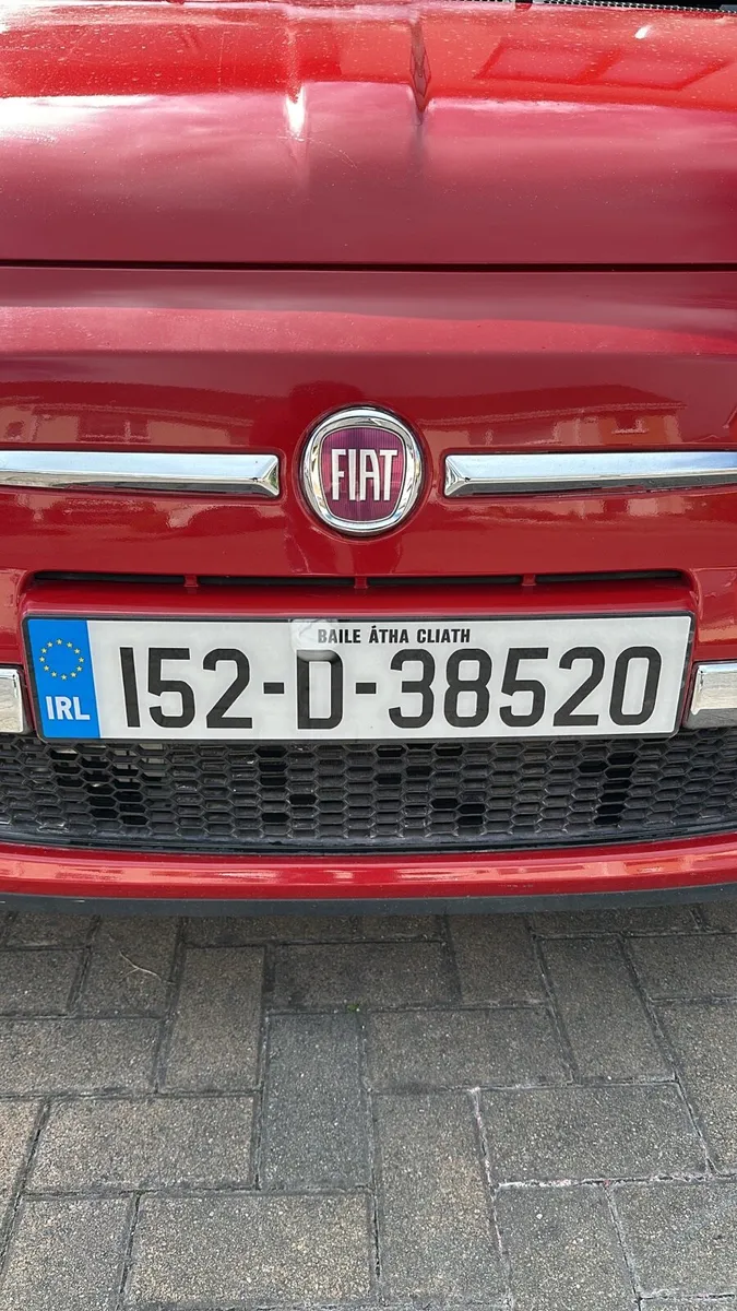 Fiat 500 2015 Auto, low kms - Image 1