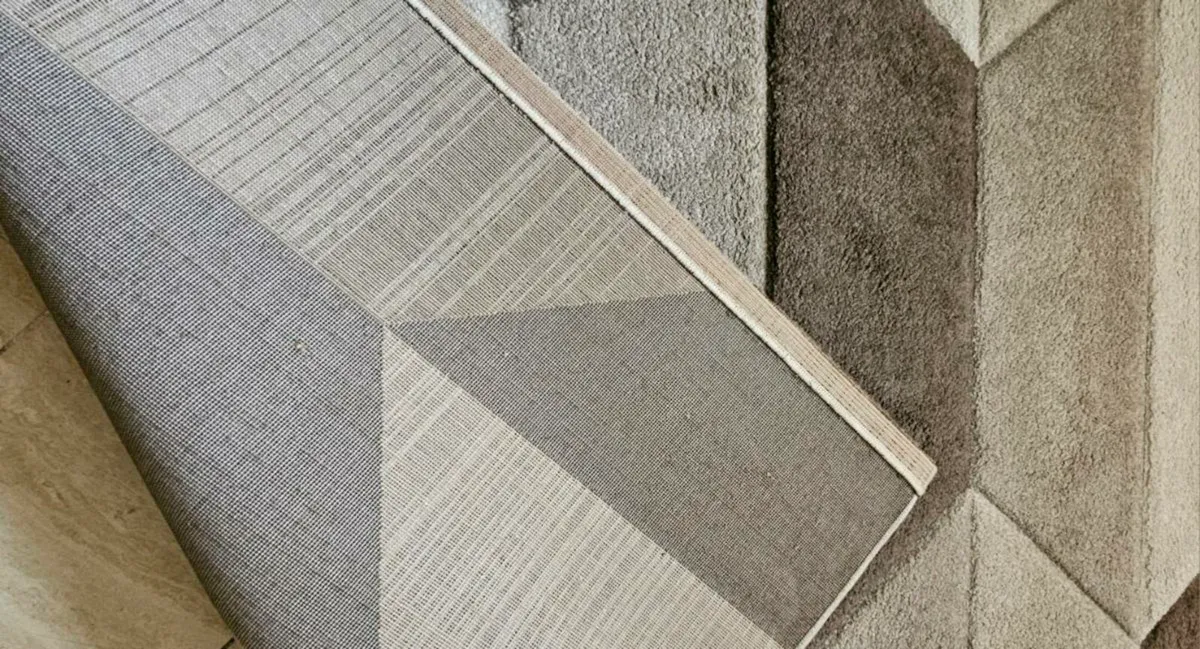 Home Trends Hexa Rug – 160 x 220 cm – Beige Tones - Image 4
