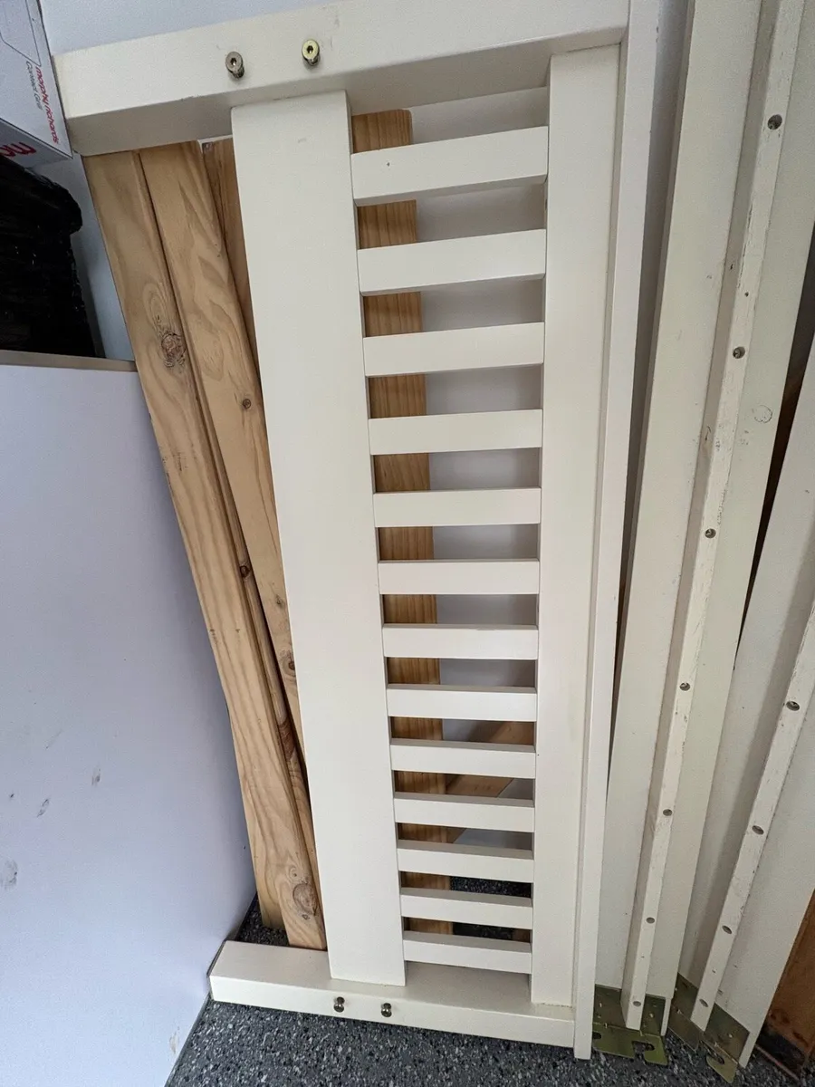4ft Cream bed frame - Image 2