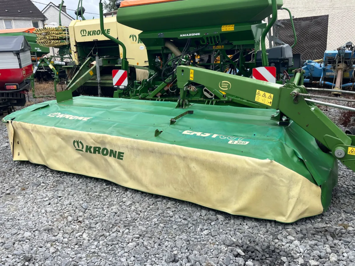 Krone ecr 360 mower - Image 1