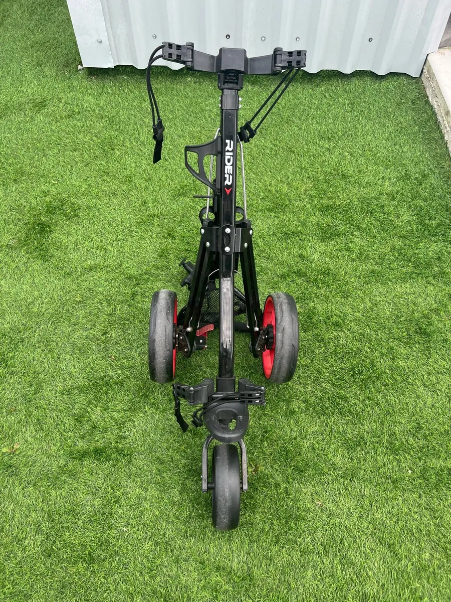 3 Wheel Push Golf Trolley - Image 3