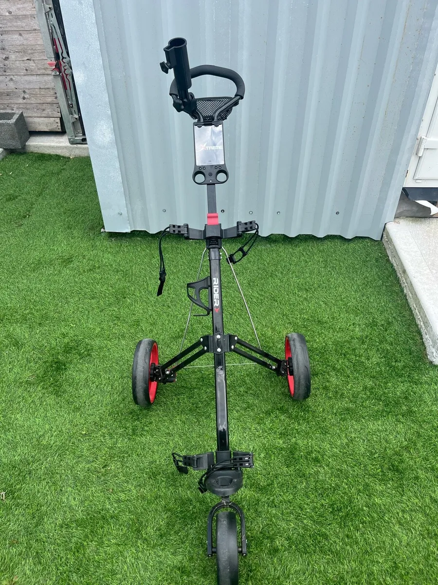 3 Wheel Push Golf Trolley - Image 4