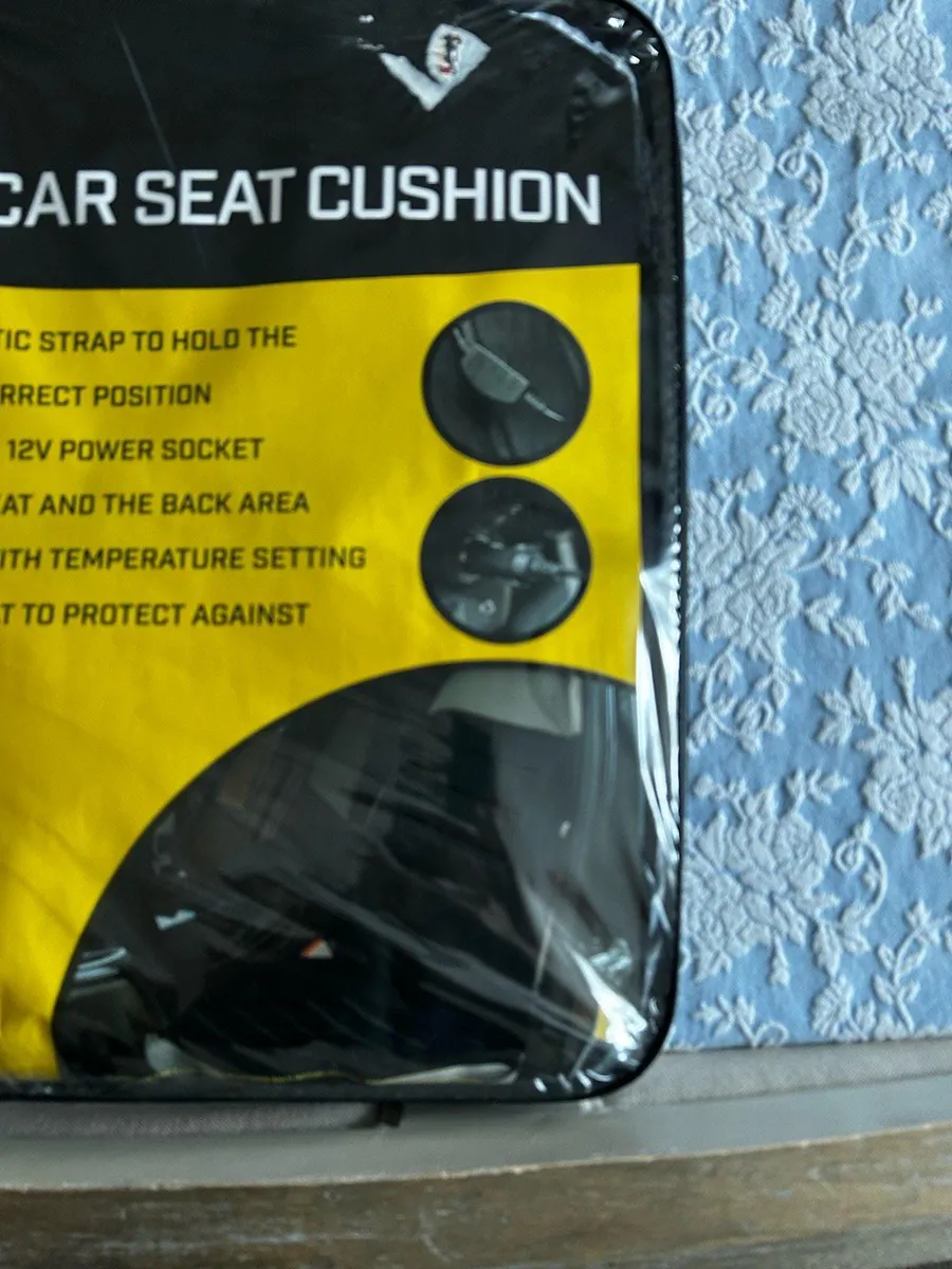 Heated car seat cushion - Image 2