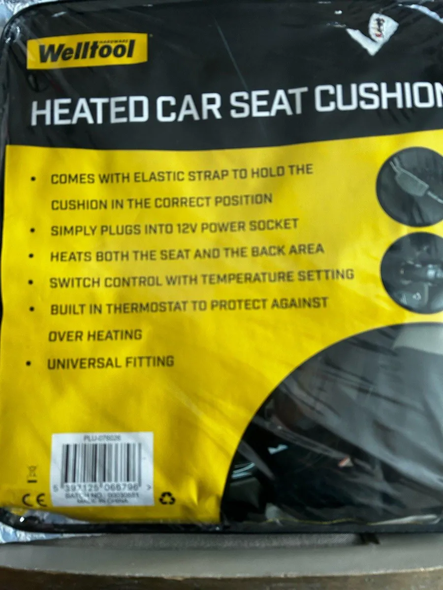 Heated car seat cushion - Image 1