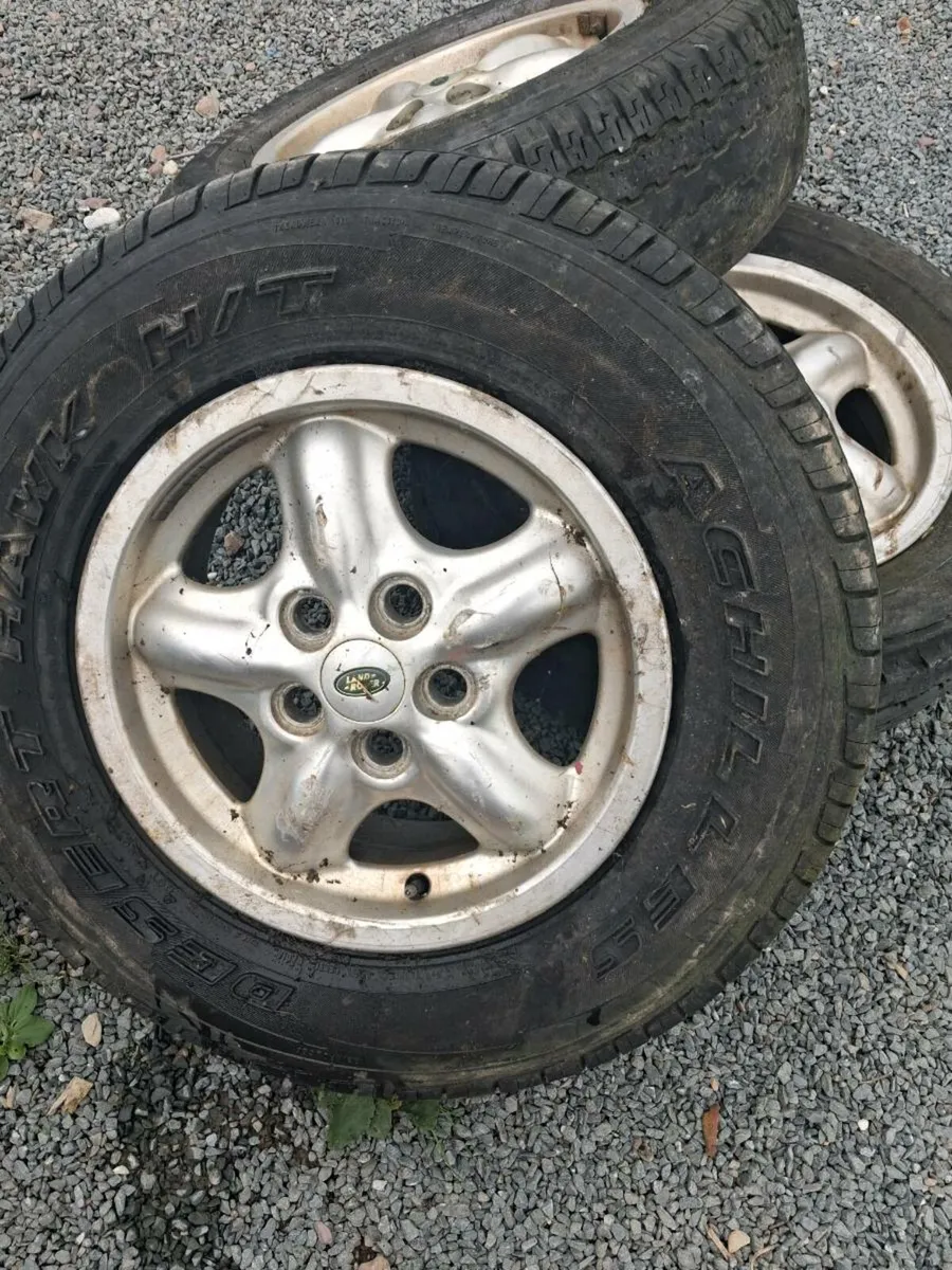 Land rover alloys set of 4 - Image 2