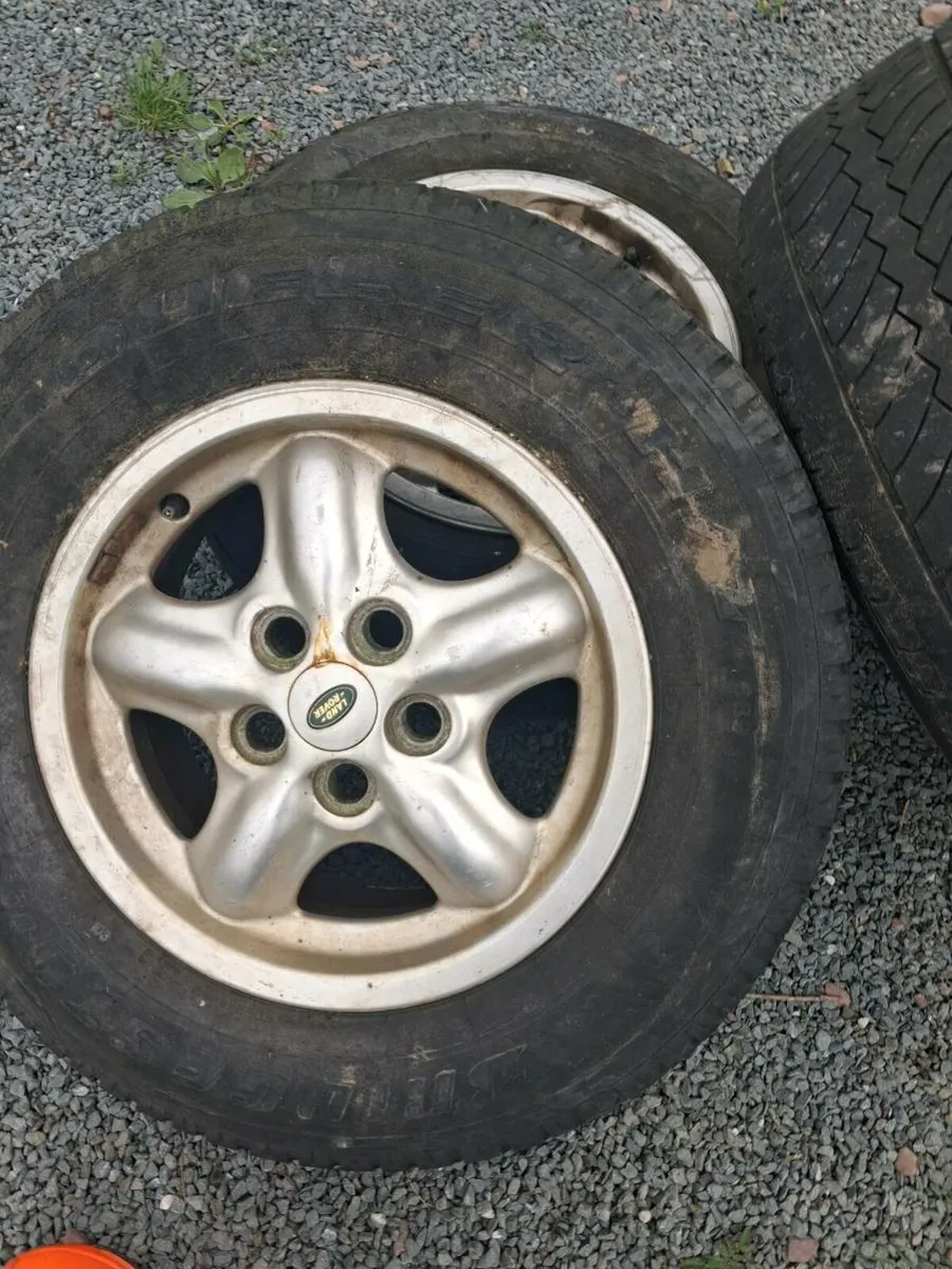 Land rover alloys set of 4 - Image 3