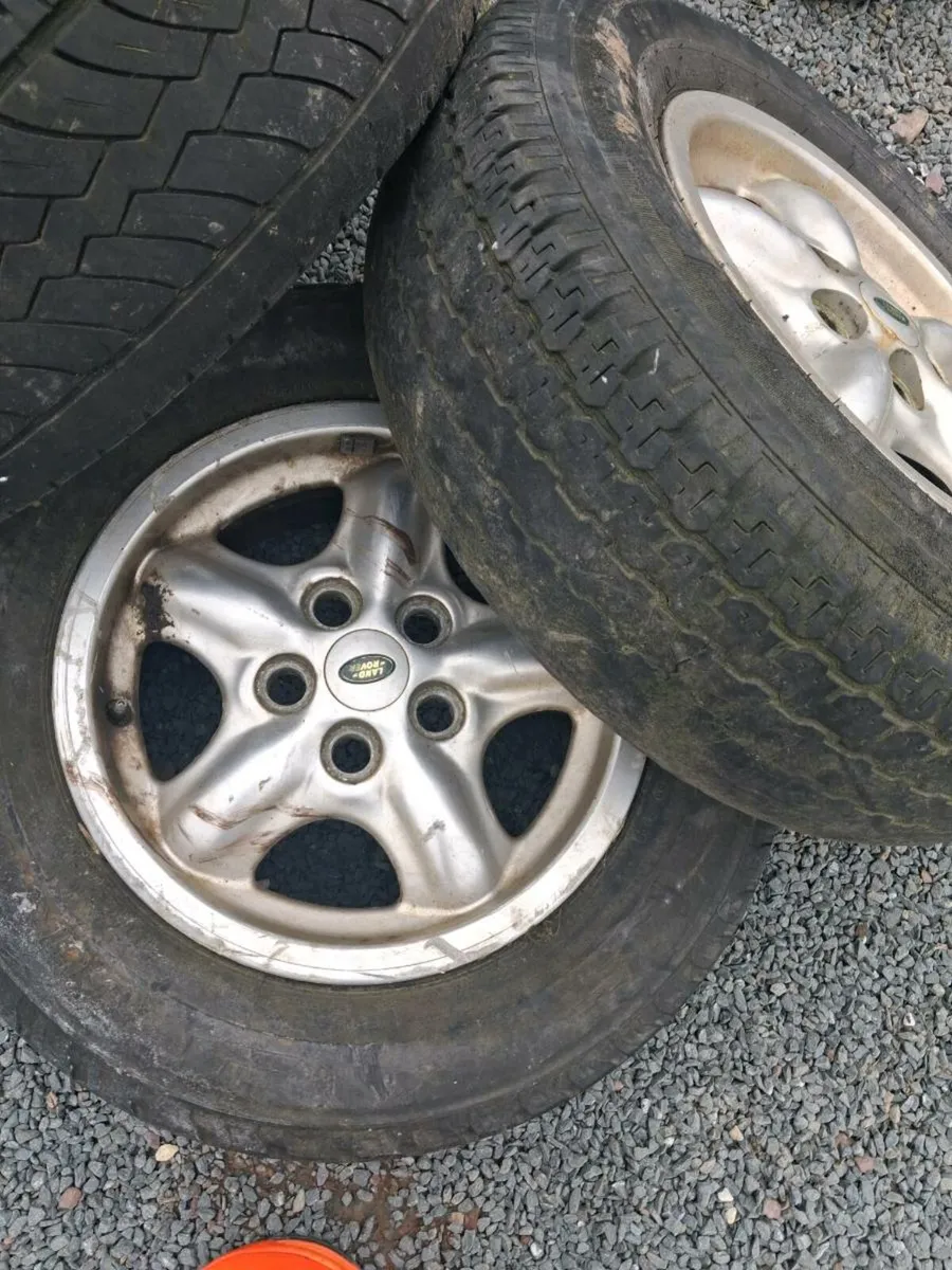 Land rover alloys set of 4 - Image 4