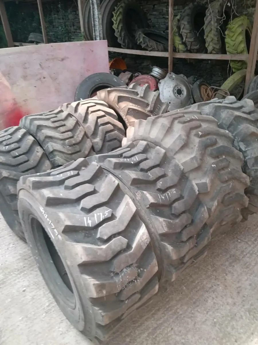 Skid steer and baler tyre - Image 1