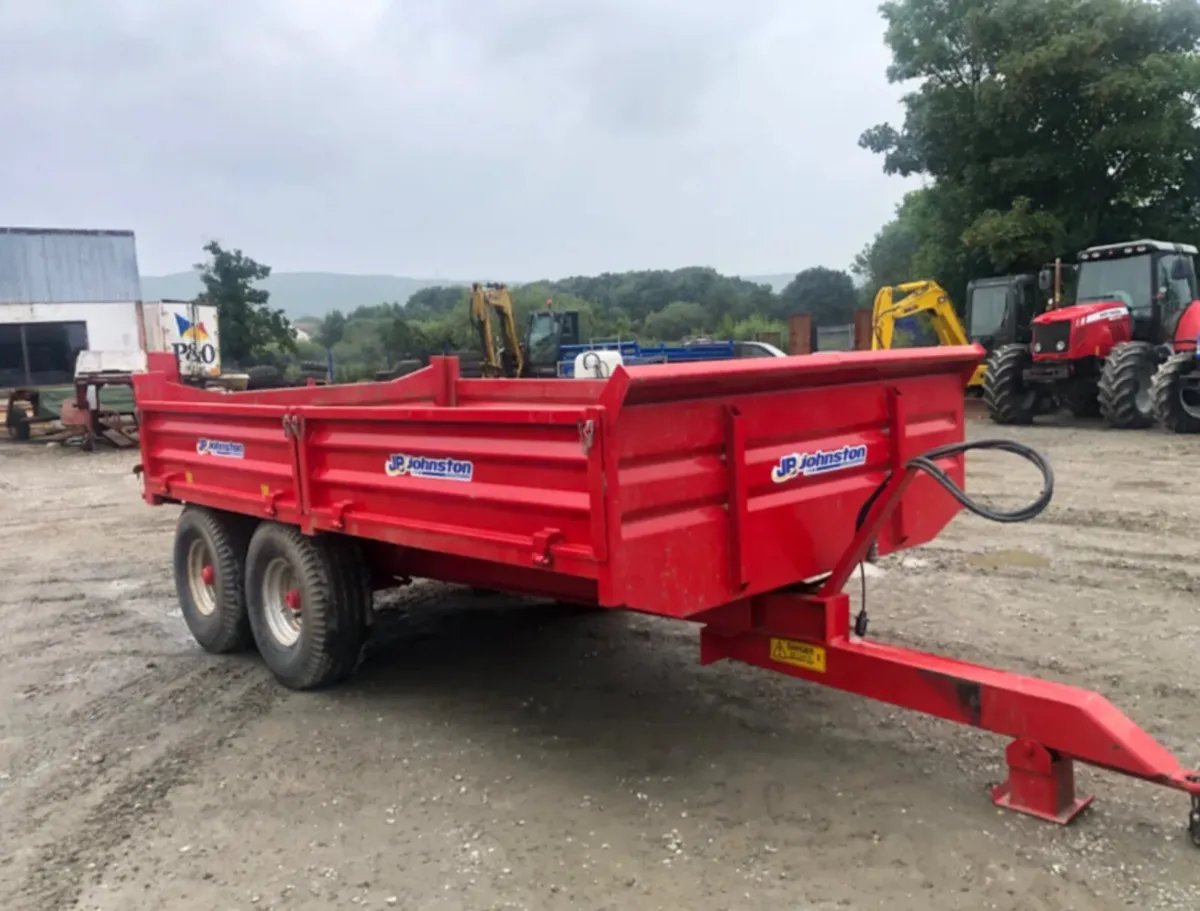 13x7 multipurpose johnston tipping trailer - Image 1