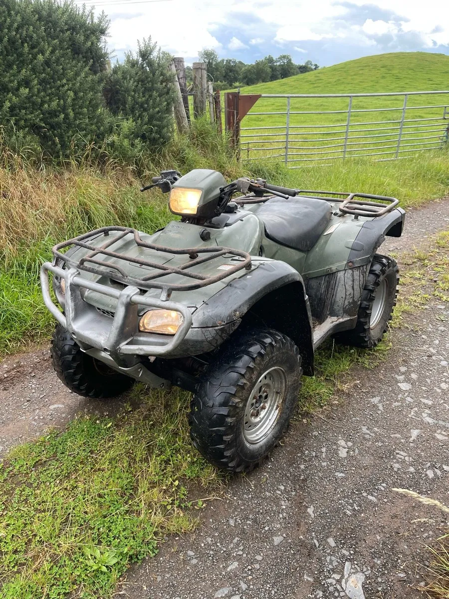honda 500 farm quad - Image 1