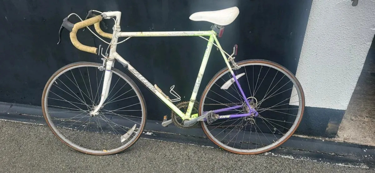 Vintage Raleigh racer bike