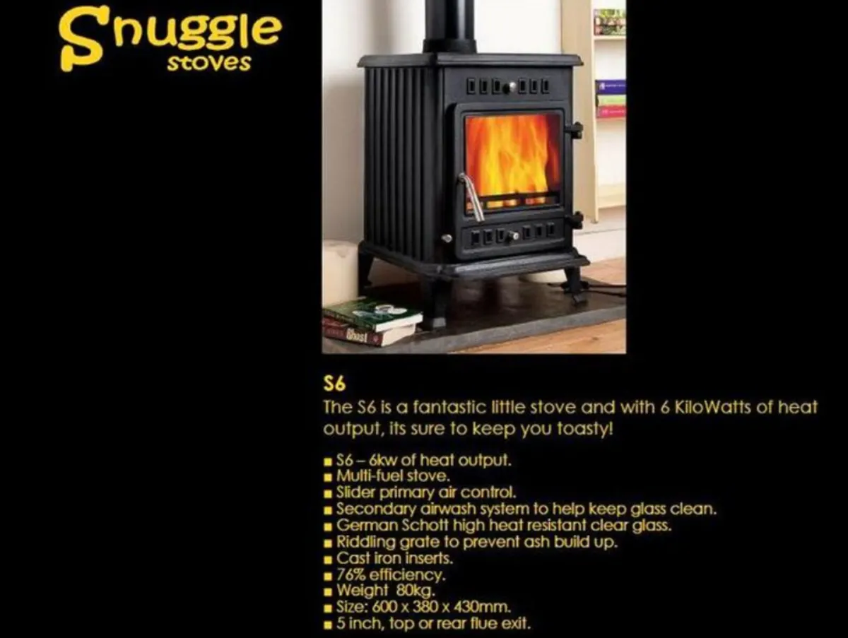 Stove 6kw NEW - Image 3